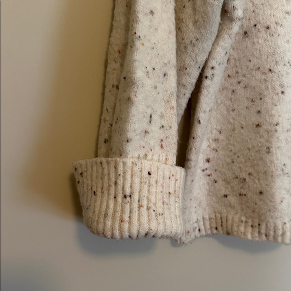 Madewell Cream Speckled Crew Neck Sweater - Picture 3 of 4